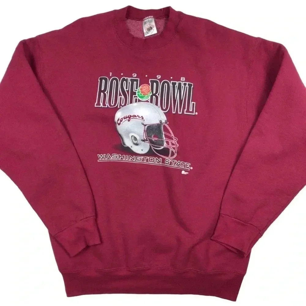Vintage Washington State cougars 1998 Rose Bowl crewneck​
